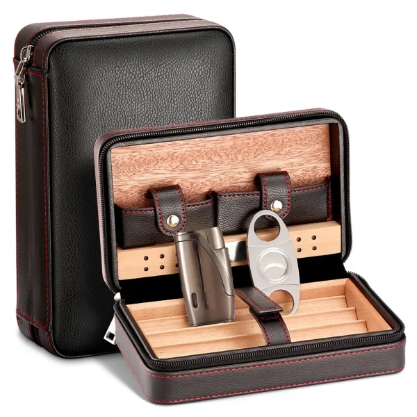 Savor Every Moment: Portable Cigar Humidor for the Aficionado on the Go - Image 11