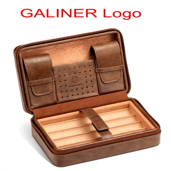 Elevate Every Moment: GALINER Cedar Wood Travel Humidor for the Discerning Aficionado - Image 9