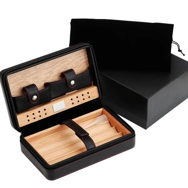 Savor Every Moment: Portable Cigar Humidor for the Aficionado on the Go - Image 5