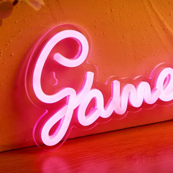 Glow Like a Pro: GamerGirl LED Neon Sign for the Ultimate Vibe - Image 4