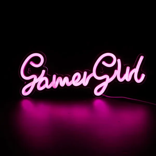 Glow Like a Pro: GamerGirl LED Neon Sign for the Ultimate Vibe - Image 3