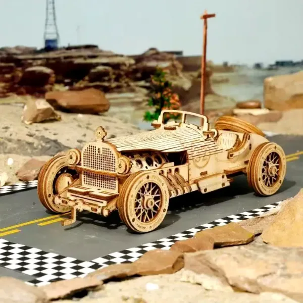 Unleash Your Inner Engineer: Build Your 3D Wooden Car Masterpiece