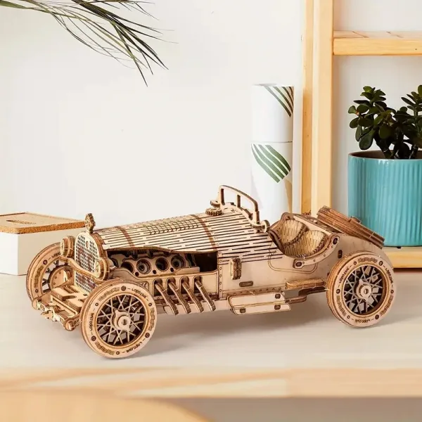 Unleash Your Inner Engineer: Build Your 3D Wooden Car Masterpiece - Image 5