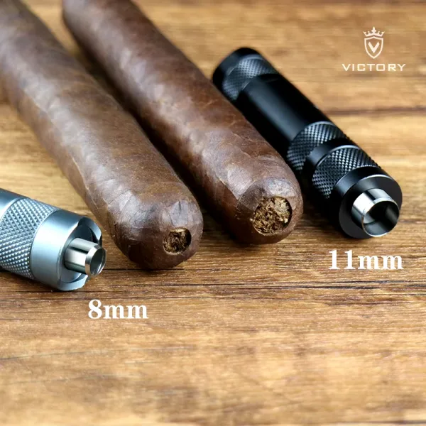 Elevate Every Draw: 4-in-1 Portable Metal Cigar Tool for Flawless Smoking Experiences - Image 4