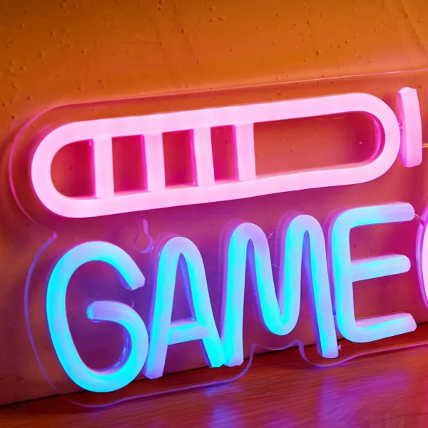 Power Up Your Style: Neon Game Boy LED Sign for Retro Vibes and Radiant Energy - Image 4