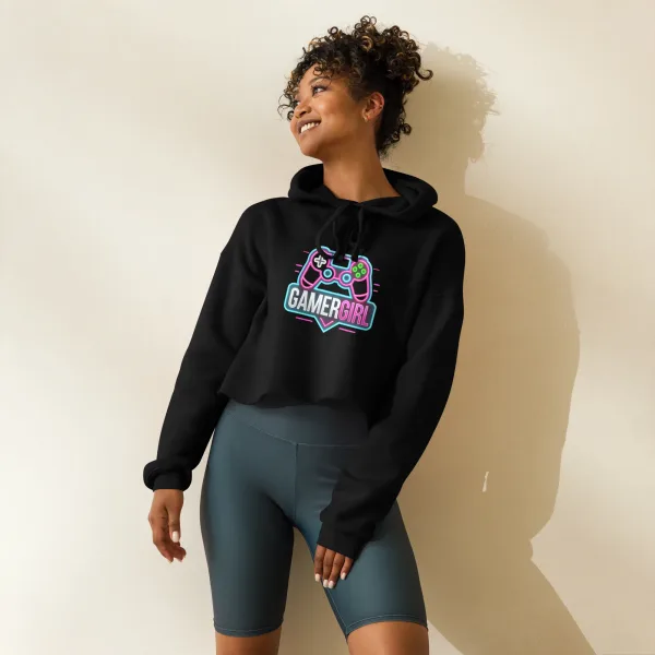 GamerGirl Crop Hoodie